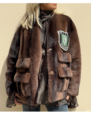 Cappotto eco pelliccia 