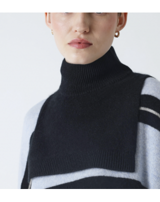 Collo Black cashmere