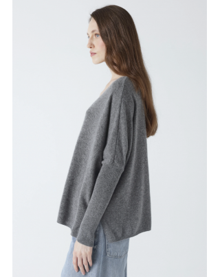 Maglia Camille Dark Heather Grey