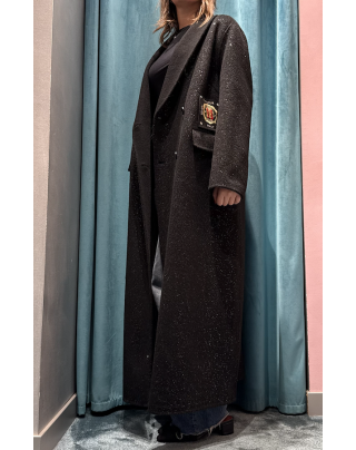 Cappotto Glitter Black