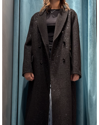 Cappotto Glitter Black