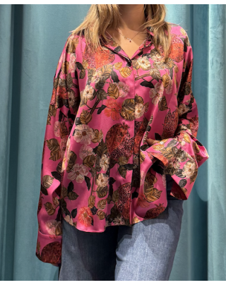 Camicia Barrel Melograno Fuxia