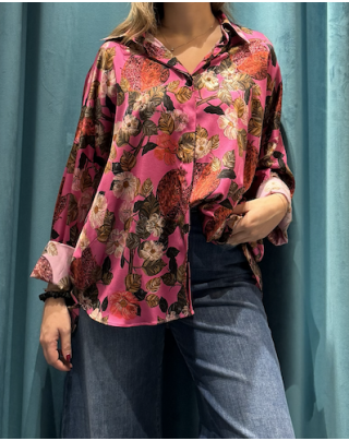 Camicia Barrel Melograno Fuxia