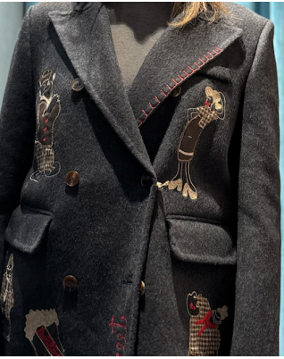 Cappotto Popeye Wool blazer