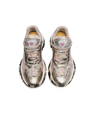 Sneakers Celebrity Silver White 