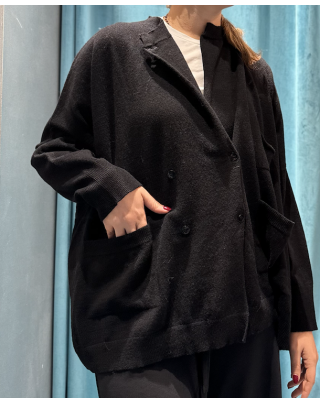 Cardigan lana bottoni