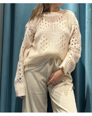 Blouse Winter Off White