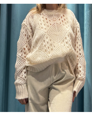 Blouse Winter Off White