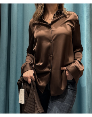 Camicia marrone Pamela