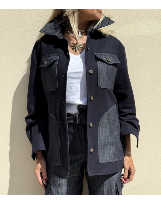 Abby Giacca donna blue