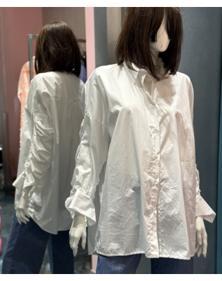 Camicia azedine cotone bianca