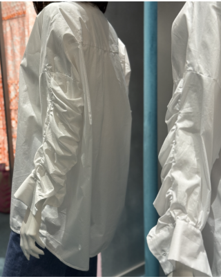 Camicia azedine cotone bianca