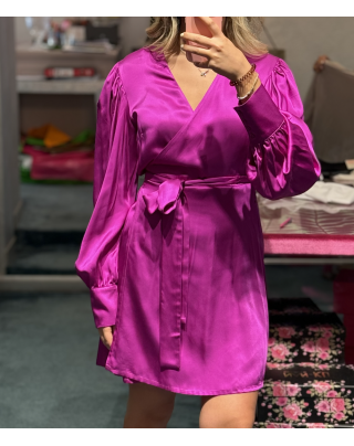 Abito ciclamino midi